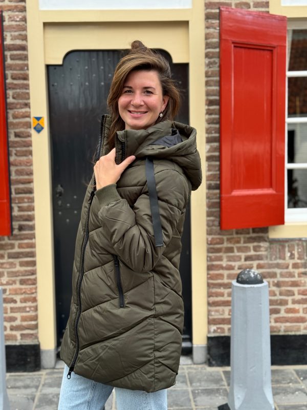 Jacket Holly army green - Afbeelding 4