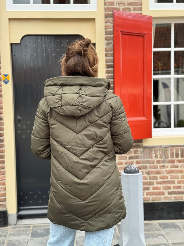 Jacket Holly army green - Afbeelding 3