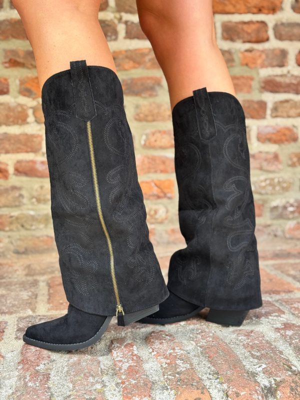 Laars Kaya black suede - Afbeelding 4