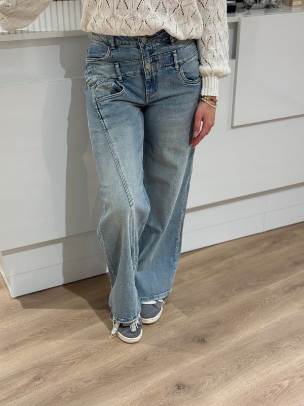 Jeans Verena blue wide leg