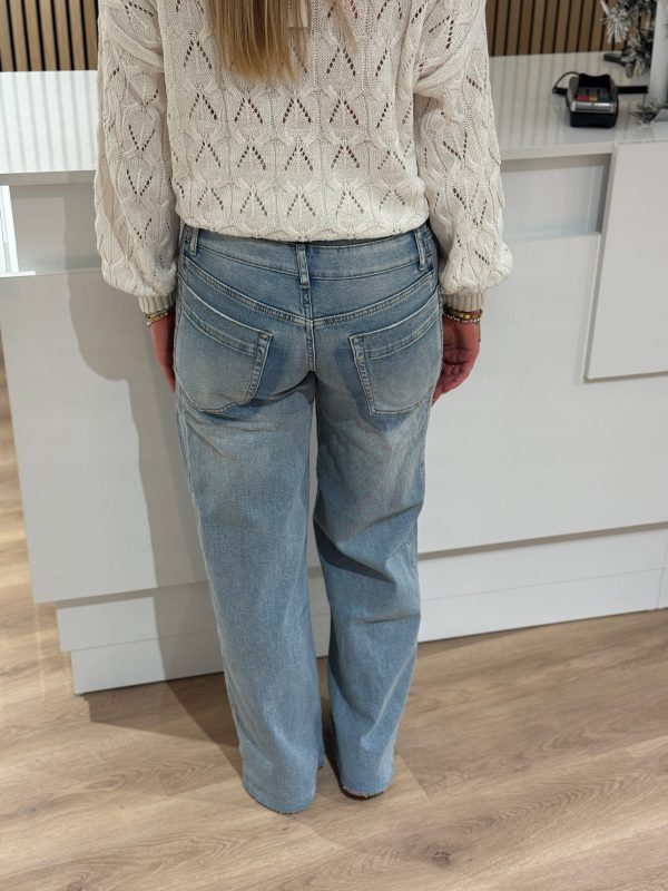 Jeans Verena blue wide leg - Afbeelding 3