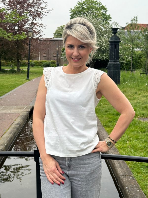 Topje Emmy wit - Afbeelding 3