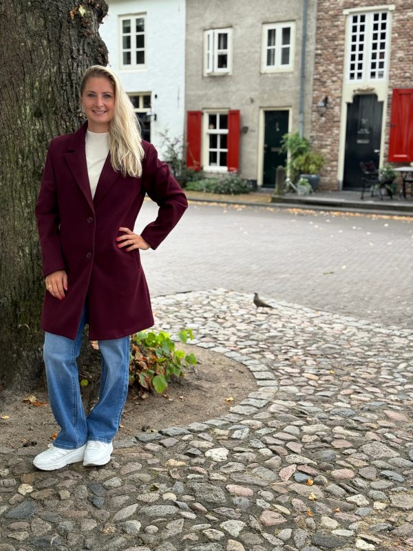 Tussenjas Kim bordeaux - Afbeelding 5