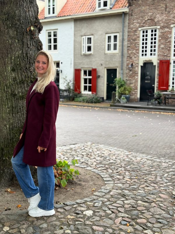 Tussenjas Kim bordeaux - Afbeelding 3