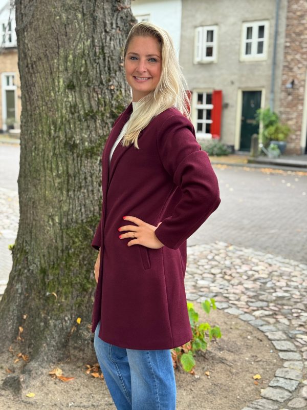 Tussenjas Kim bordeaux - Afbeelding 6