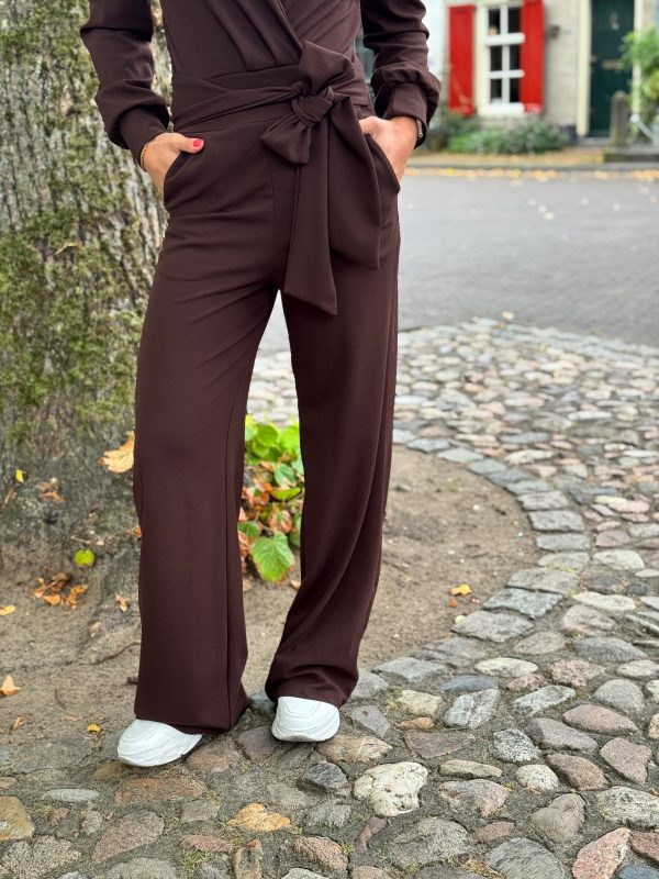 Jumpsuit Rosanne choco - Afbeelding 4