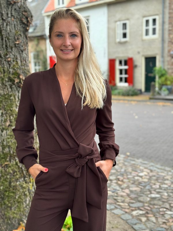 Jumpsuit Rosanne choco - Afbeelding 5