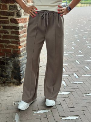 Broek Wendy taupe