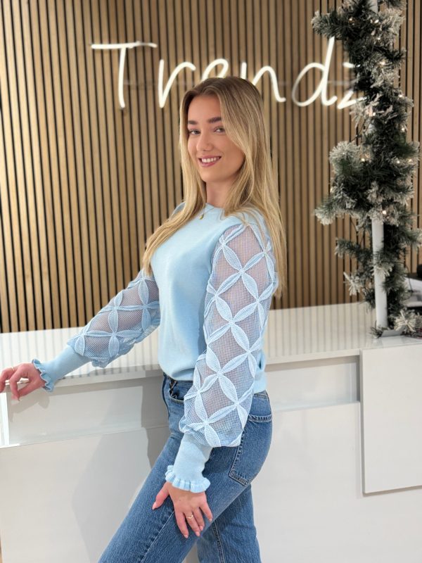 Truitje Nora blauw - Afbeelding 3