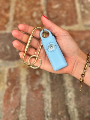 Persoonlijke veiligheidsalarm china blue