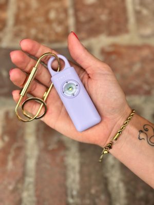 Persoonlijke veiligheidsalarm bright lavender