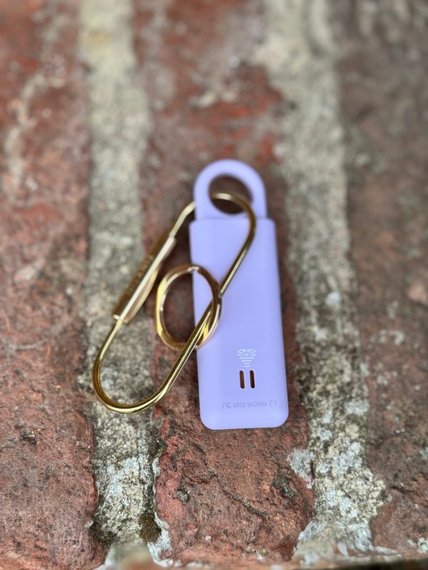 Persoonlijke veiligheidsalarm bright lavender - Afbeelding 3