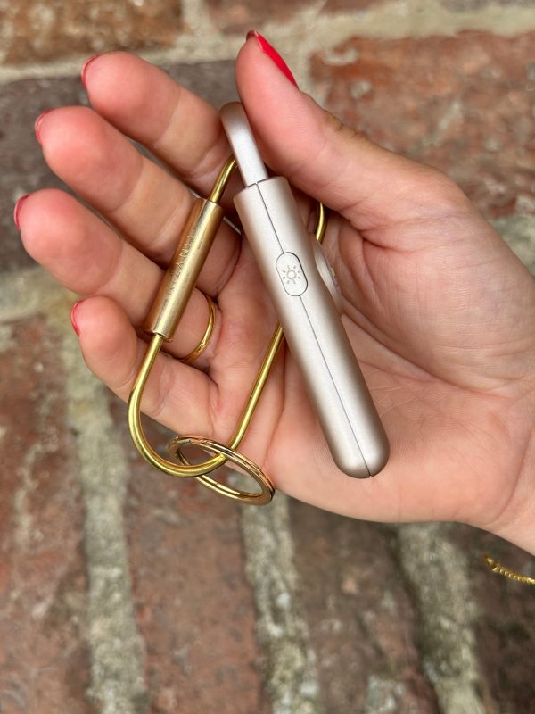 Persoonlijke veiligheidsalarm metallic rose gold - Afbeelding 4