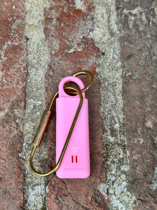 Persoonlijke veiligheidsalarm hot pink - Afbeelding 5