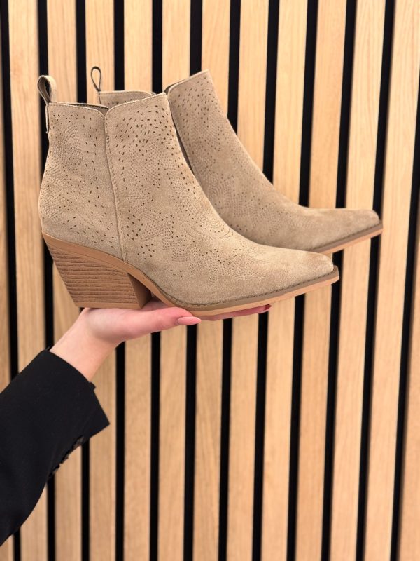 Laarsje Louise khaki suede - Afbeelding 3