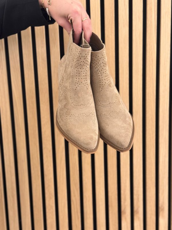 Laarsje Louise khaki suede - Afbeelding 4
