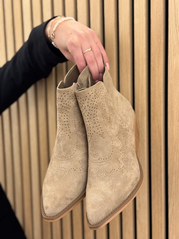 Laarsje Louise khaki suede - Afbeelding 5