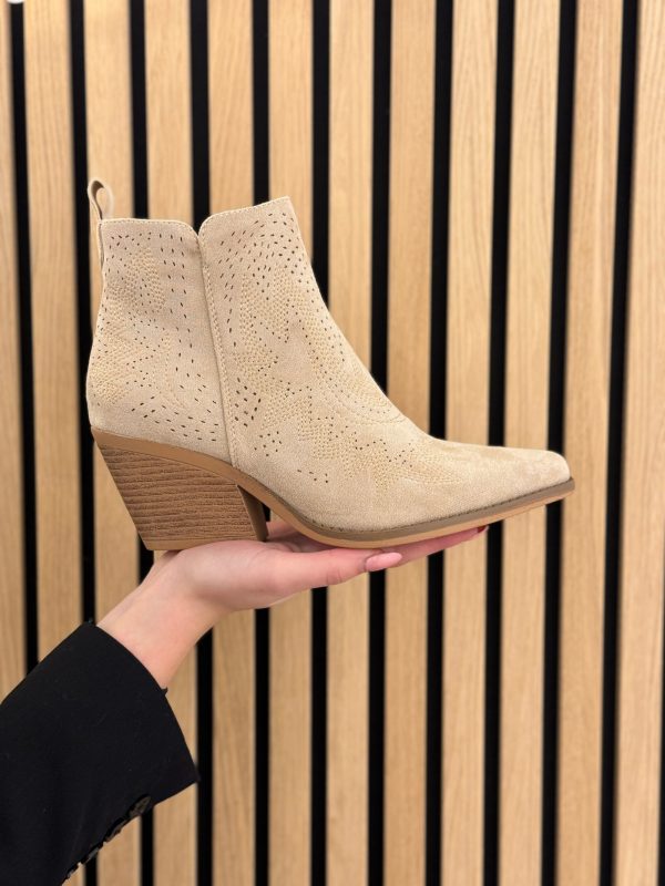 Laarsje Louise beige suede - Afbeelding 5