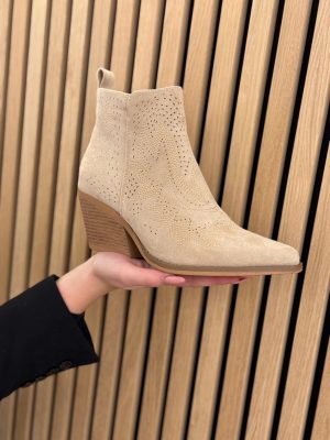 Laarsje Louise beige suede