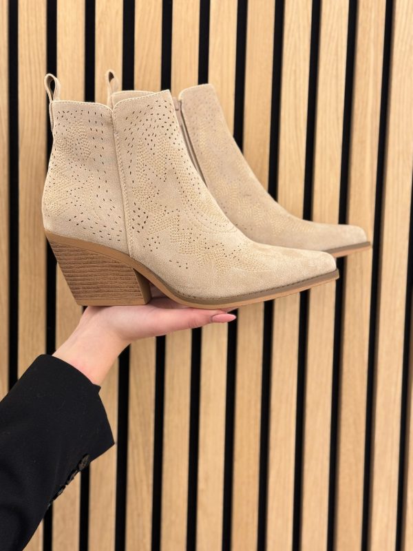 Laarsje Louise beige suede - Afbeelding 2
