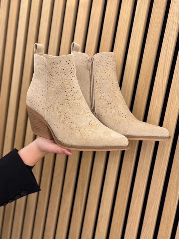 Laarsje Louise beige suede - Afbeelding 4