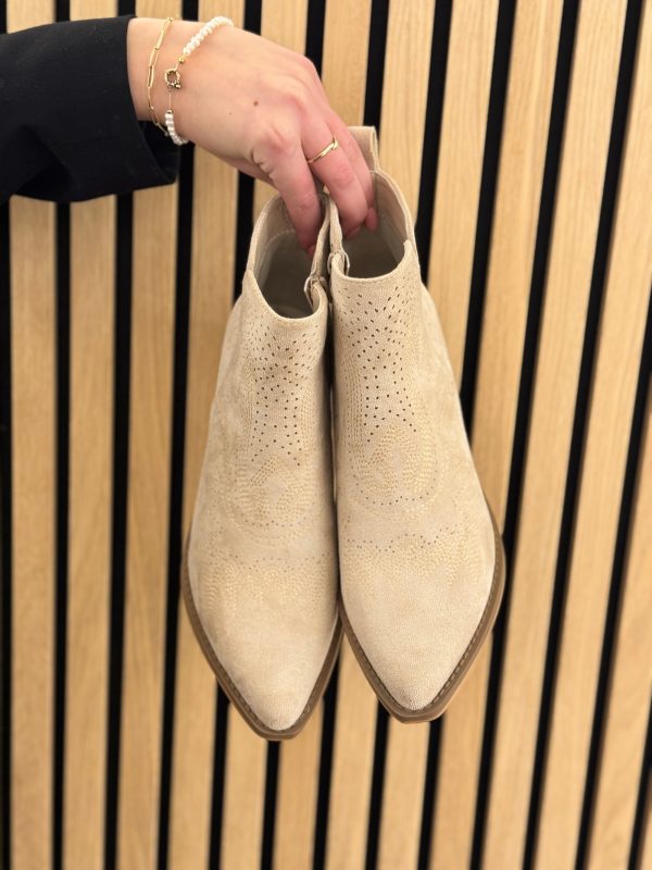 Laarsje Louise beige suede - Afbeelding 3