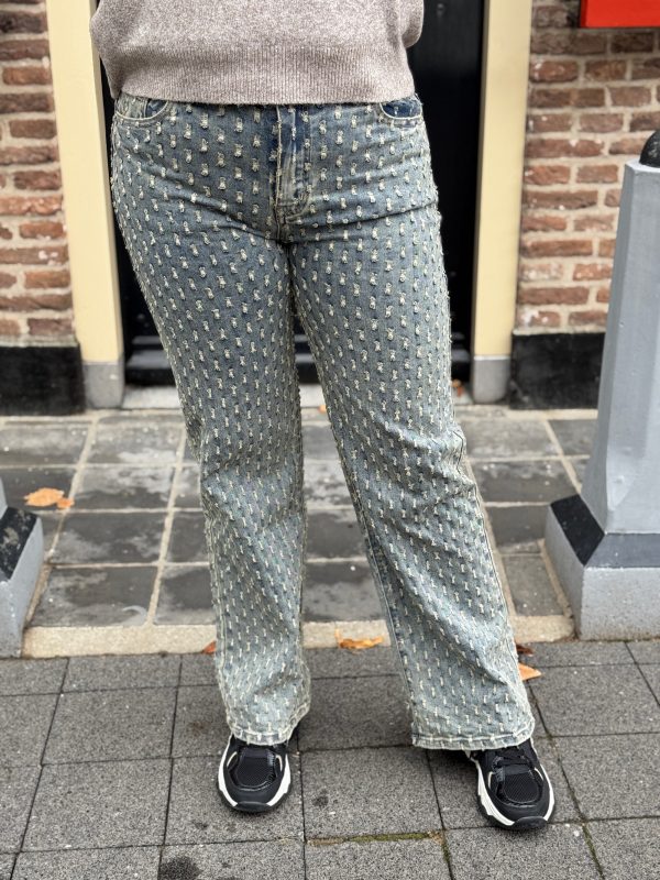 Jeans Noemy brown wash - Afbeelding 5