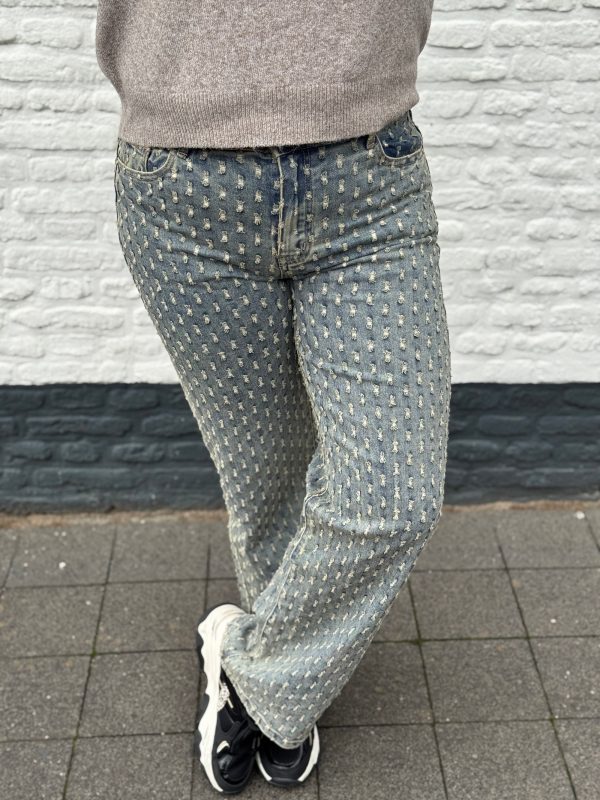 Jeans Noemy brown wash - Afbeelding 4