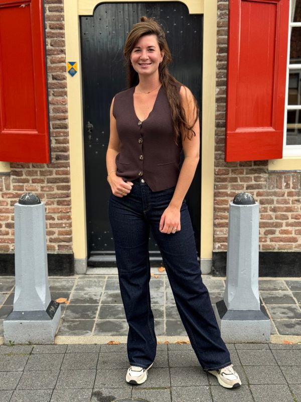 Gilet Ruth choco - Afbeelding 6
