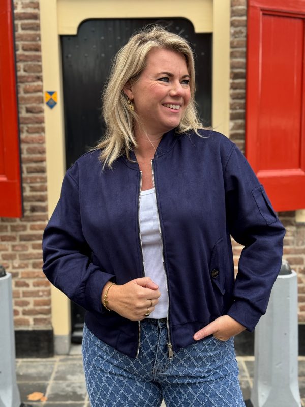 Bomberjasje Elske navy - Afbeelding 4