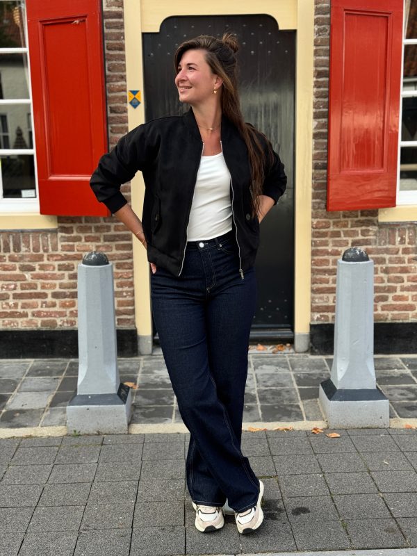 Bomberjasje Elske zwart - Afbeelding 2
