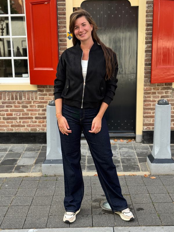 Bomberjasje Elske zwart - Afbeelding 3