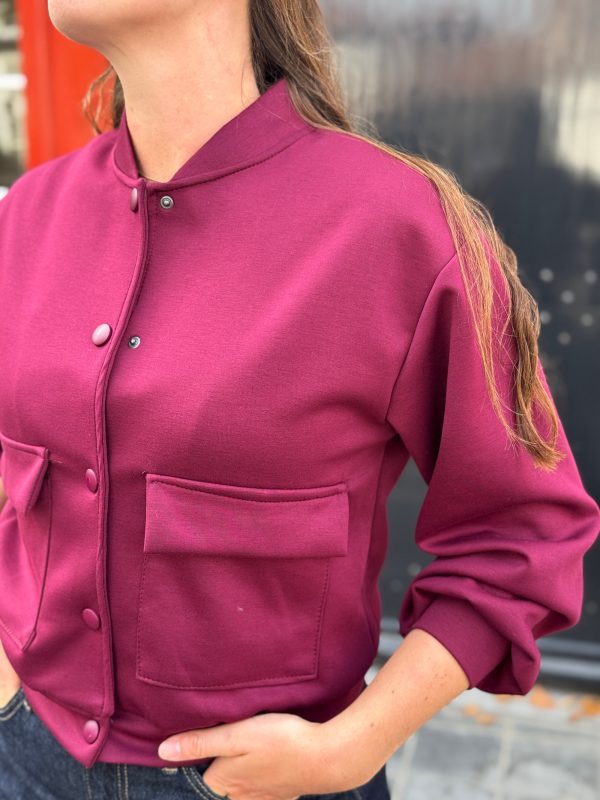 Jasje Tooske bordeaux - Afbeelding 6