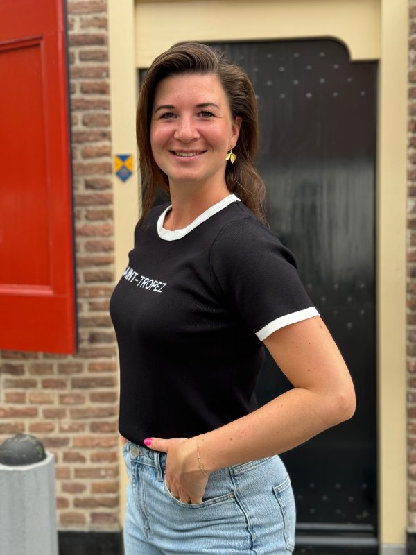 Shirtje Saint-Tropez zwart - Afbeelding 3