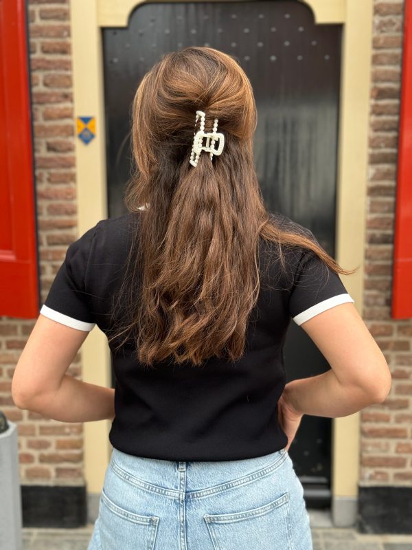 Shirtje Saint-Tropez zwart - Afbeelding 4