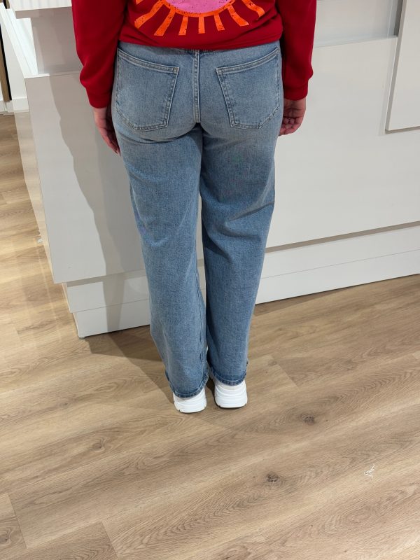 Wide jeans Juicy medium blue lengte 32 - Only - Afbeelding 7