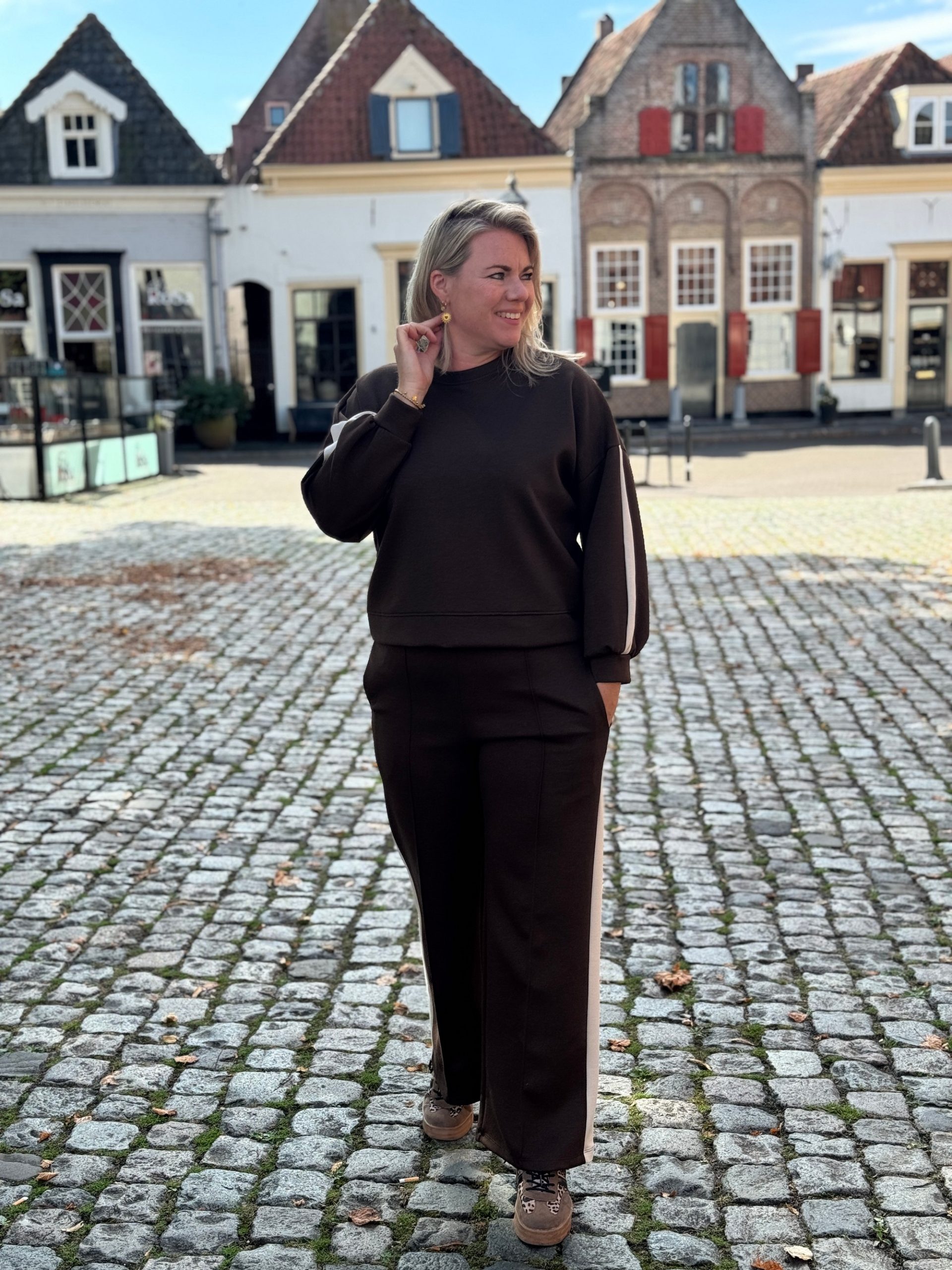 Sweater Lobke choco - Afbeelding 6