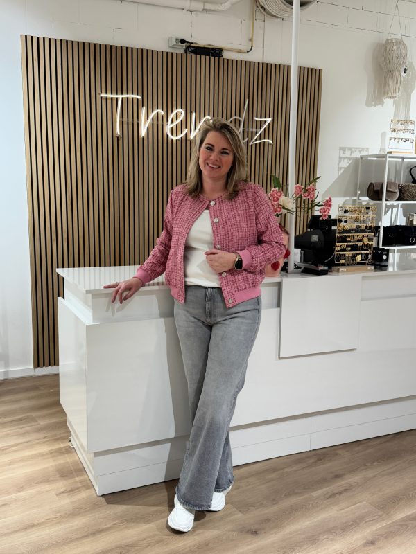 Bomber Nadia roze - Afbeelding 3