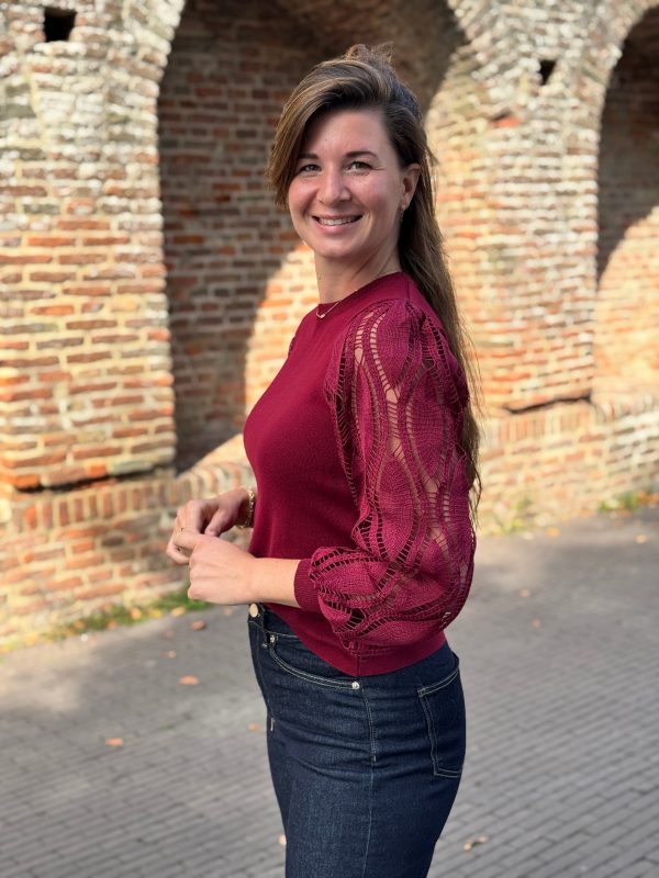 Truitje Renske bordeaux - Afbeelding 3
