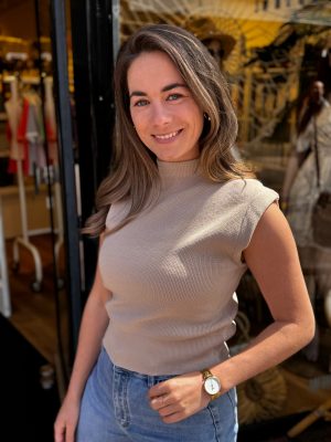 Top Chantal beige