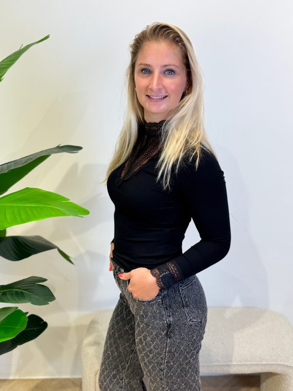 Top Hilde zwart - Afbeelding 3