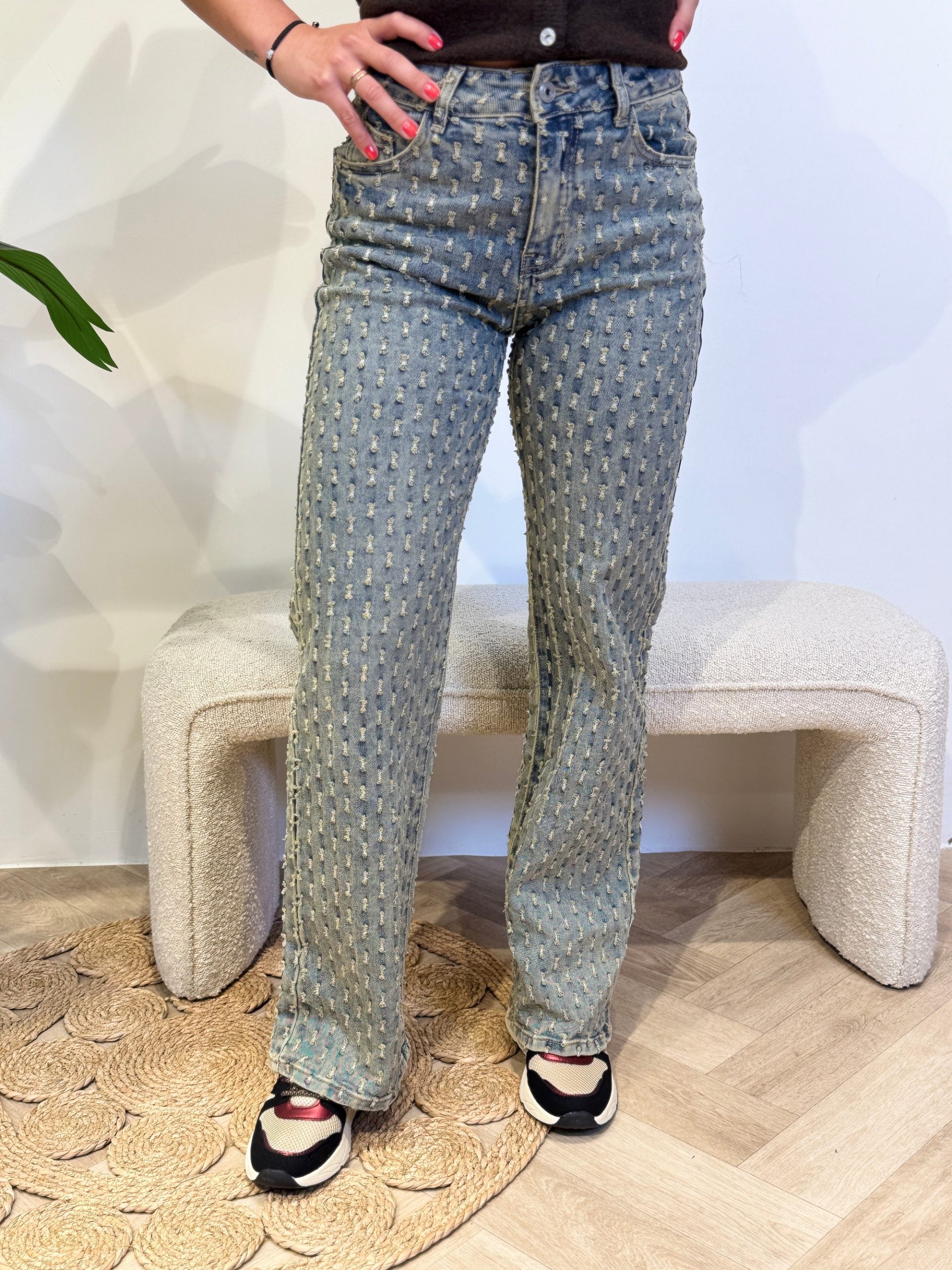 Jeans Noemy brown wash