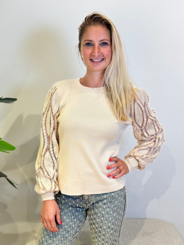 Truitje Renske beige - Afbeelding 3