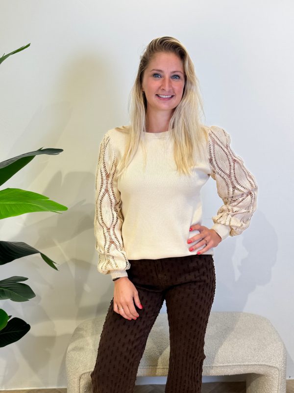 Truitje Renske beige - Afbeelding 2