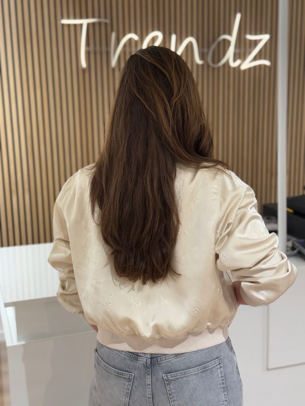 Bomber lente beige - Afbeelding 2