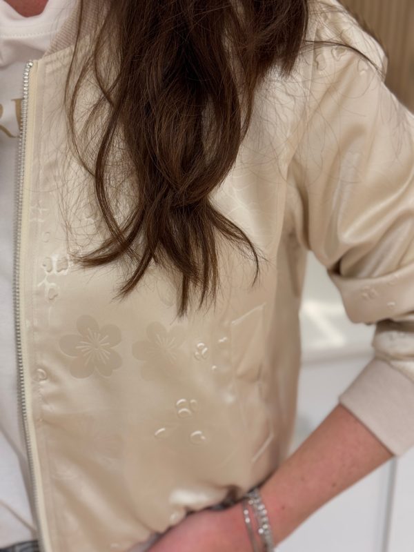 Bomber lente beige - Afbeelding 5
