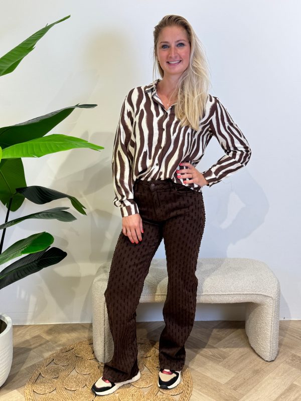 Jeans Noemy brown - Afbeelding 5