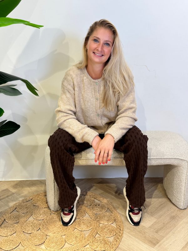 Vestje Saar beige - Afbeelding 4