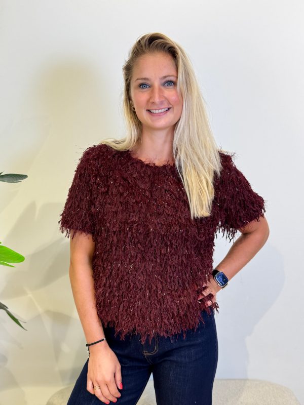 Top Desiree bordeaux