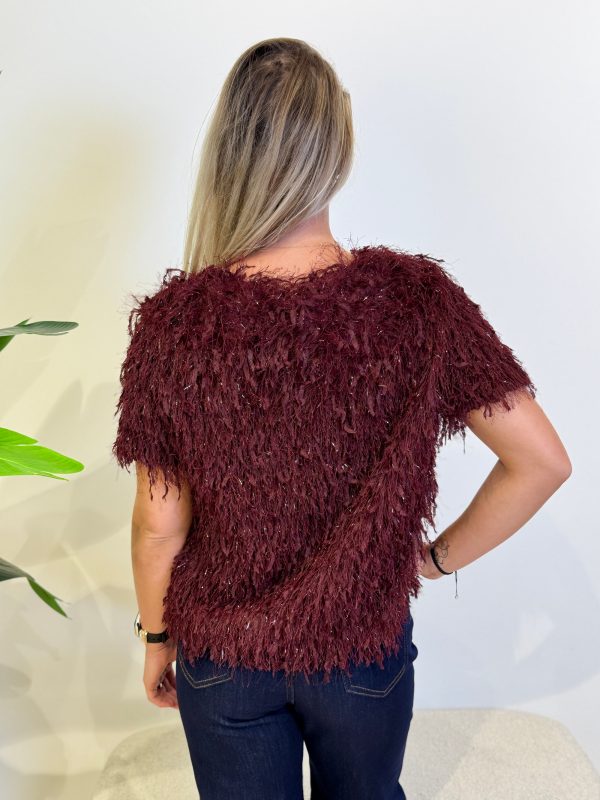 Top Desiree bordeaux - Afbeelding 5